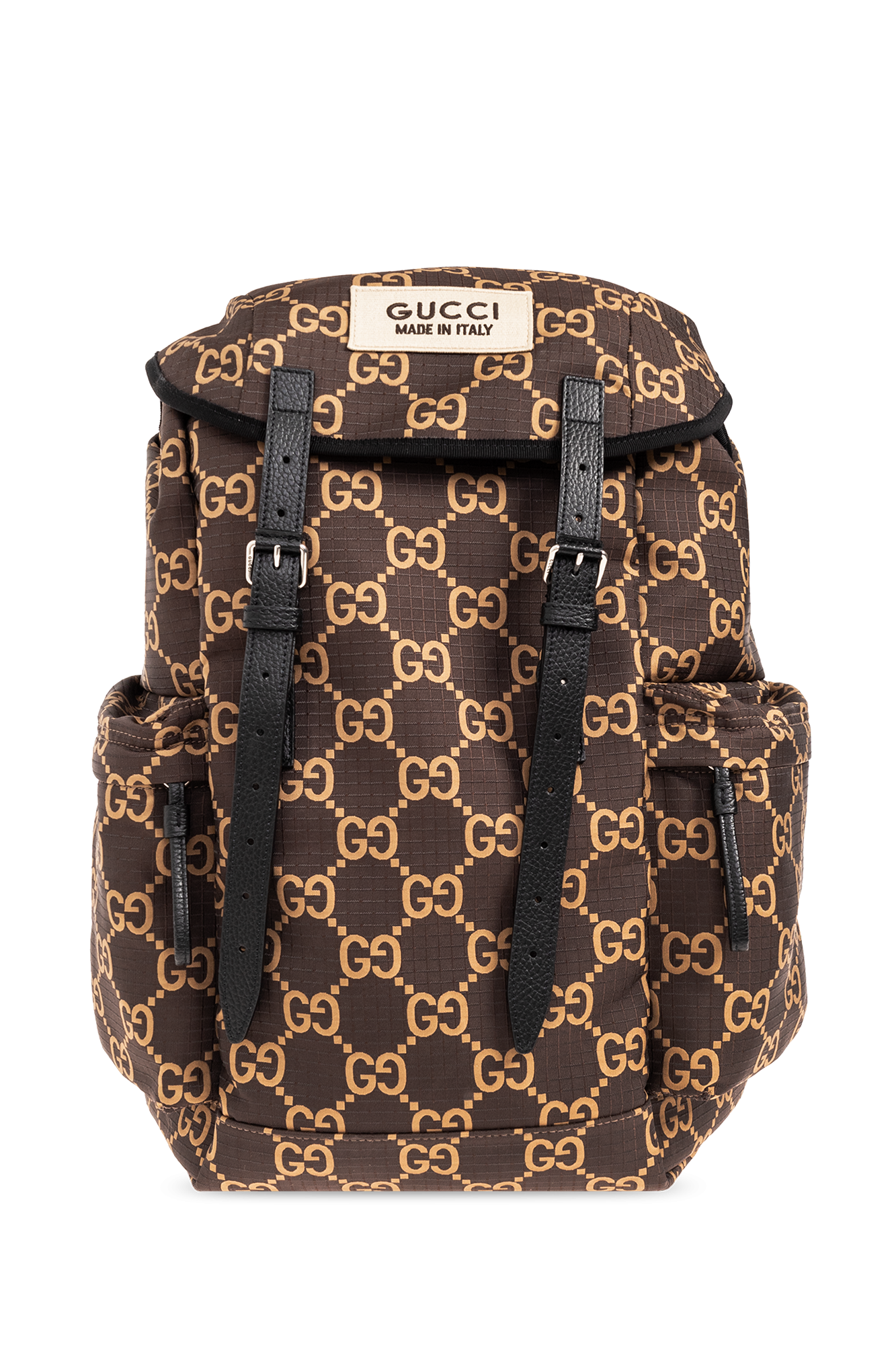 Gucci hotsell backpack gold